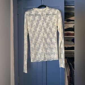 NWOT Free People Lady Lux Layering Top